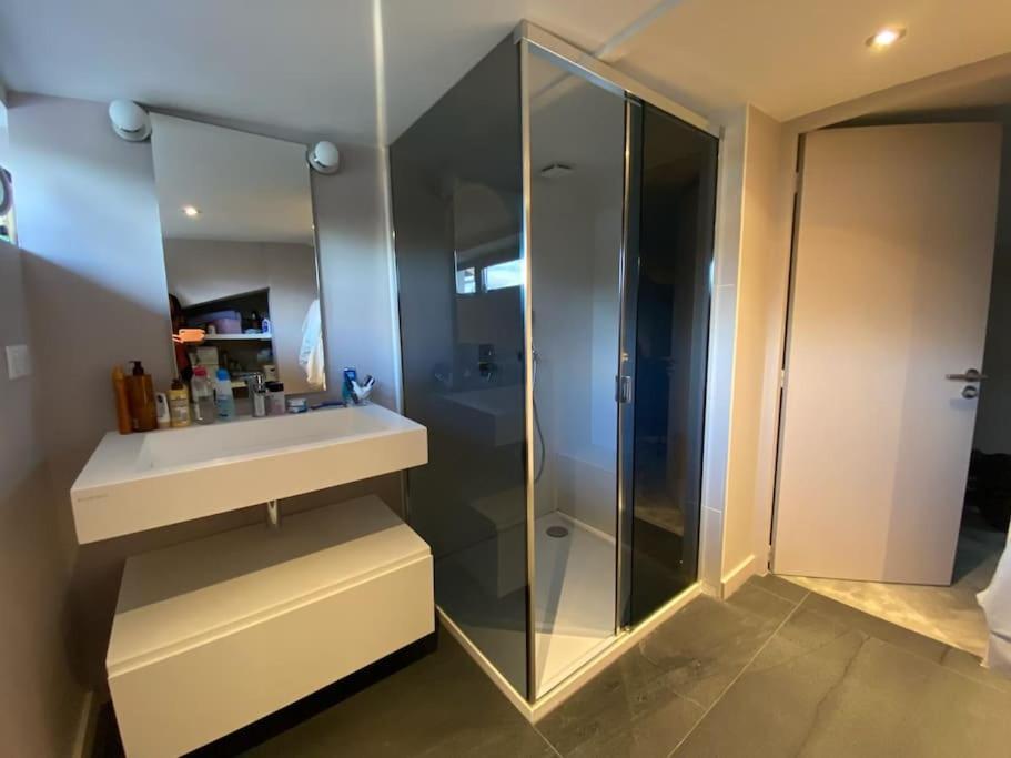 Maison D Architecte Bruges/Piscine Chauffee/Tram D Exterior photo